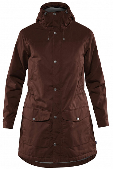 Парка женская Fjallraven Greenland Winter Marron - Фото 1 большая