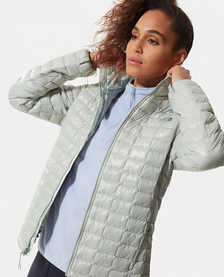 Куртка женская The North Face Thermoball Eco Wrought Iron Surreal Sky Print - Фото 3 большая