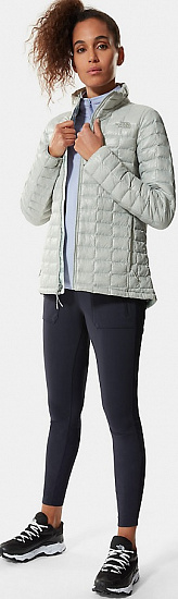 Куртка женская The North Face Thermoball Eco Wrought Iron Surreal Sky Print - Фото 6 большая