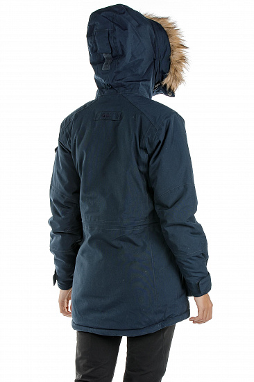Парка женская Fjallraven Nuuk Parka Dark Navy - Фото 11 большая