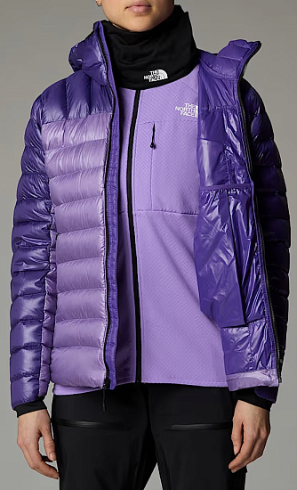 Куртка женская The North Face Summit Breithorn Hoodie Peak Purple/Purple Granite - Фото 6 большая
