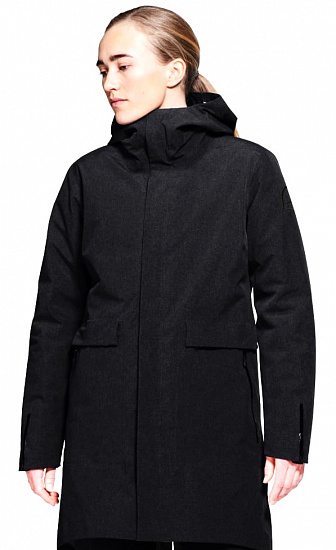 Куртка женская Norrona Oslo Gore-Tex Down 850 Caviar - Фото 2 большая