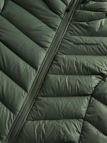 Пальто женское Peak Performance Frost Down Thrill Green - Фото 6 большая