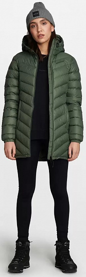 Пальто женское Peak Performance Frost Down Thrill Green - Фото 8 большая