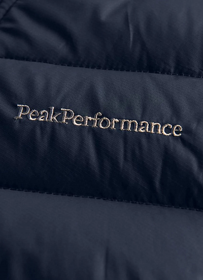 Пальто женское Peak Performance Frost Down Blue Shadow - Фото 3 большая
