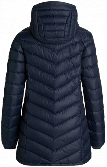 Пальто женское Peak Performance Frost Down Blue Shadow - Фото 6 большая