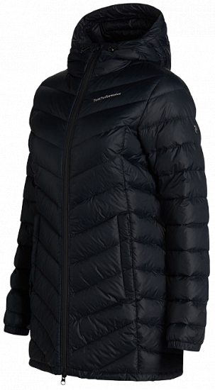 Пальто женское Peak Performance Frost Down Black - Фото 5 большая