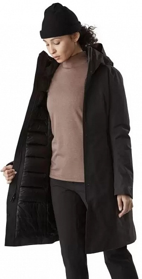 Куртка женская Arcteryx Patera Parka Black - Фото 4 большая