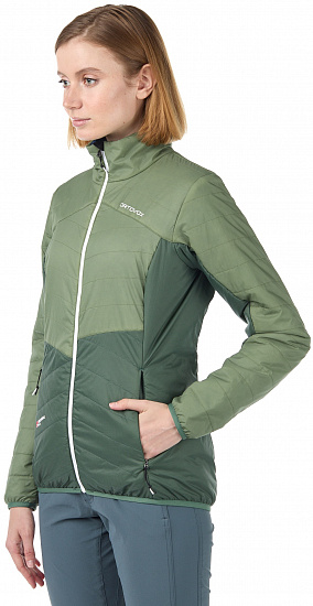Куртка женская Ortovox Swisswool Dufour Green Isar - Фото 3 большая