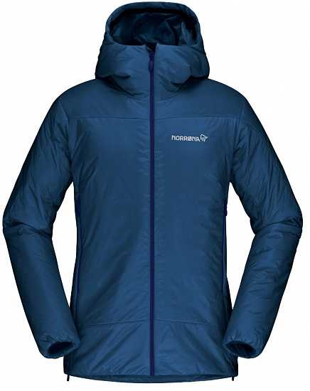 Куртка женская Norrona Falketind Thermo60 Hood Indigo Night - Фото 1 большая