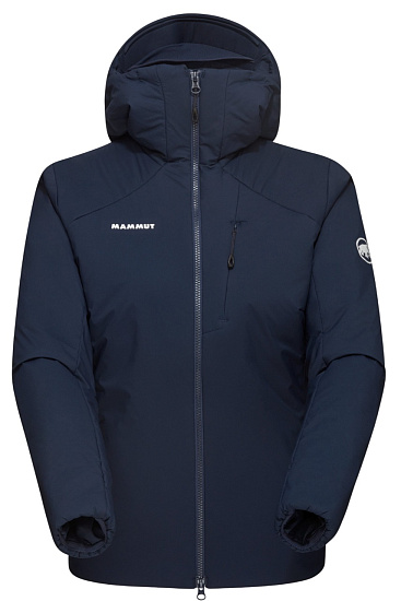 Куртка женская Mammut Rime IN Flex Hooded Marine - Фото 1 большая