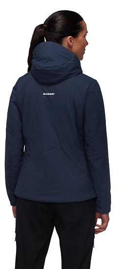 Куртка женская Mammut Rime IN Flex Hooded Marine - Фото 3 большая