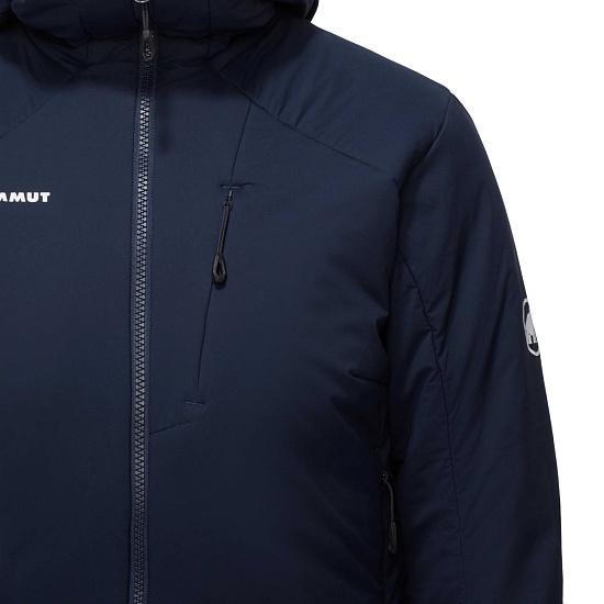 Куртка женская Mammut Rime IN Flex Hooded Marine - Фото 6 большая