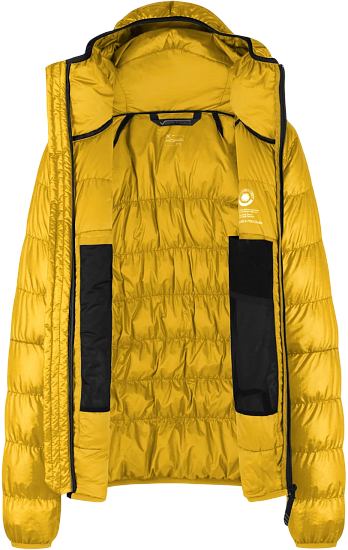 Куртка женская Montura Vertigo Diamond Duvet Mustard - Фото 3 большая
