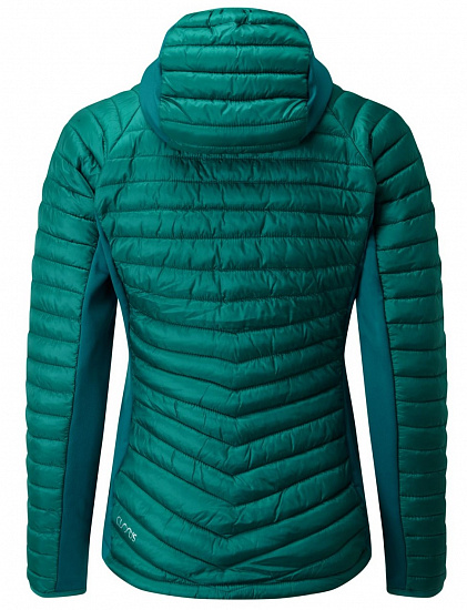 Куртка женская Rab Cirrus Flex Hoody Atlantis - Фото 2 большая