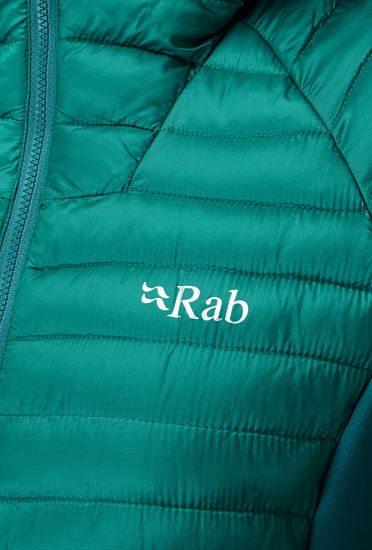 Куртка женская Rab Cirrus Flex Hoody Atlantis - Фото 4 большая