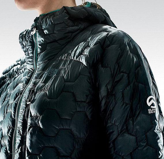 Куртка женская The North Face Summit Series™ L4 Thermoball™ Midlayer Darkest Spruce - Фото 4 большая