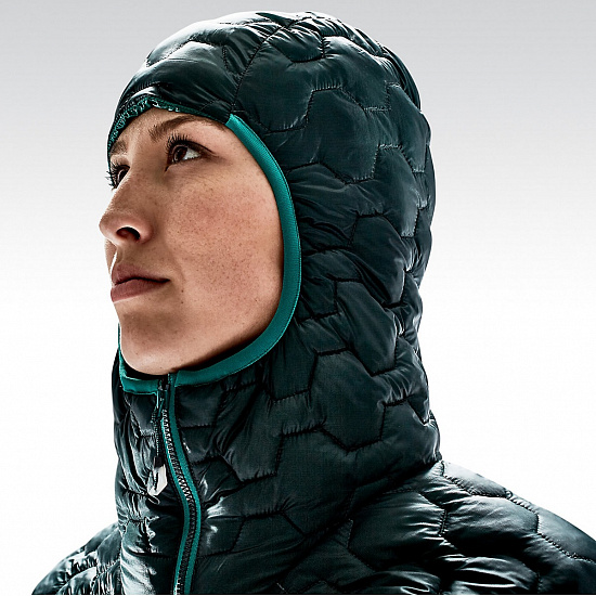 Куртка женская The North Face Summit Series™ L4 Thermoball™ Midlayer Darkest Spruce - Фото 6 большая