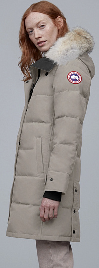 Куртка женская Canada Goose Shelburne Parka Limestone - Фото 3 большая
