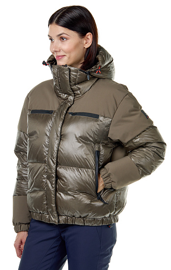 Куртка женская Bogner Fire+Ice Asta-D Army Green - Фото 3 большая
