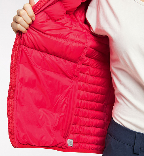 Куртка женская Haglofs Roc Down Hood Scarlet Red - Фото 7 большая