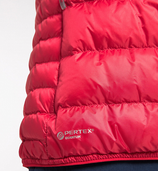 Куртка женская Haglofs Roc Down Hood Scarlet Red - Фото 10 большая