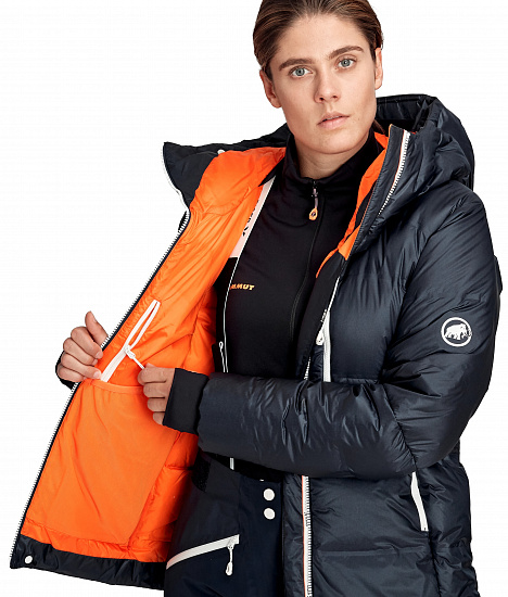 Куртка женская Mammut Eigerjoch Pro IN Hooded Night - Фото 8 большая