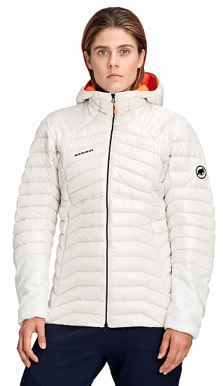 Куртка женская Mammut Eigerjoch Advanced IN Hooded Bright White - Фото 2 большая
