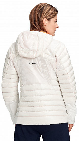Куртка женская Mammut Eigerjoch Advanced IN Hooded Bright White - Фото 3 большая