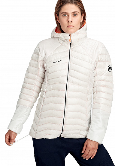 Куртка женская Mammut Eigerjoch Advanced IN Hooded Bright White - Фото 5 большая