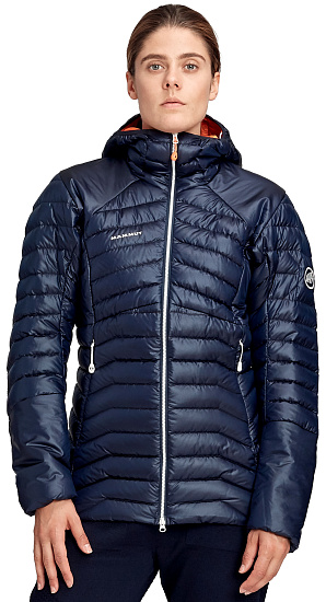 Куртка женская Mammut Eigerjoch Advanced IN Hooded Night - Фото 2 большая