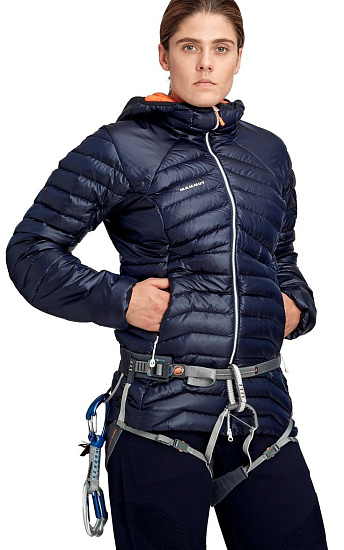 Куртка женская Mammut Eigerjoch Advanced IN Hooded Night - Фото 5 большая