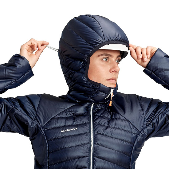 Куртка женская Mammut Eigerjoch Advanced IN Hooded Night - Фото 6 большая