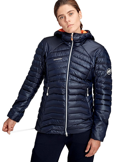 Куртка женская Mammut Eigerjoch Advanced IN Hooded Night - Фото 7 большая