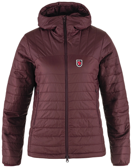 Куртка женская Fjallraven Expedition X-latt Hoodie Port - Фото 1 большая