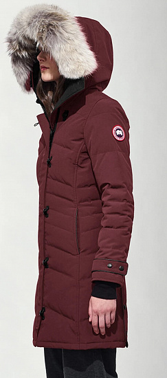 Парка женская Canada Goose Lorette Parka Elderberry - Фото 3 большая