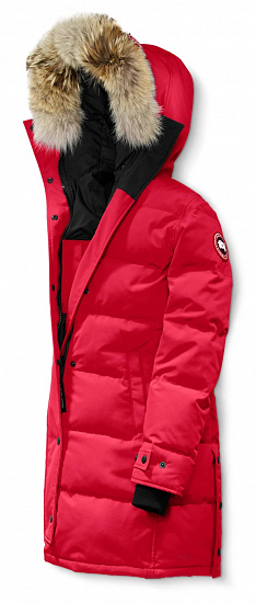 Парка женская Canada Goose Shelburne Parka Red - Фото 1 большая