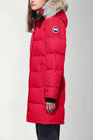 Парка женская Canada Goose Shelburne Parka Red - Фото 3 большая