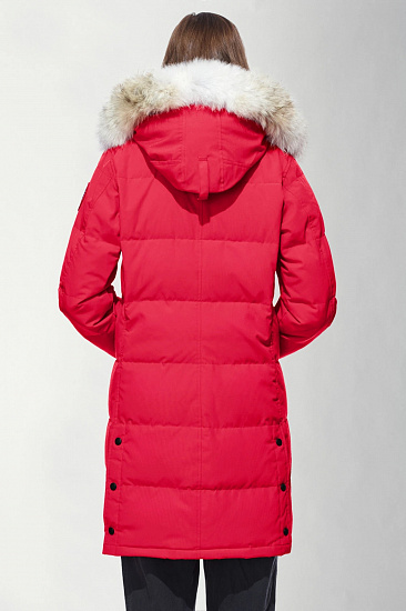 Парка женская Canada Goose Shelburne Parka Red - Фото 4 большая