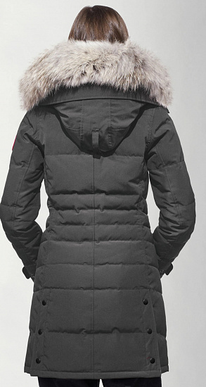 Парка женская Canada Goose Lorette Parka Graphite - Фото 4 большая