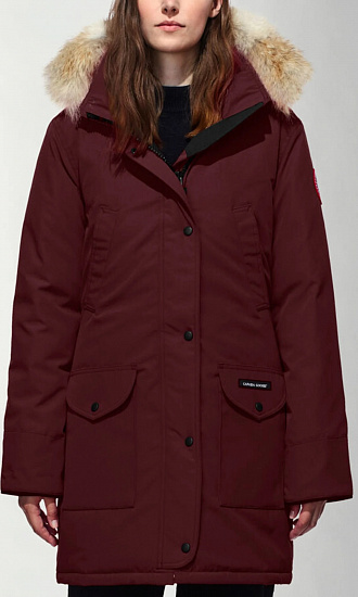 Куртка женская Canada Goose Trillium Parka Hd Elderberry - Фото 2 большая