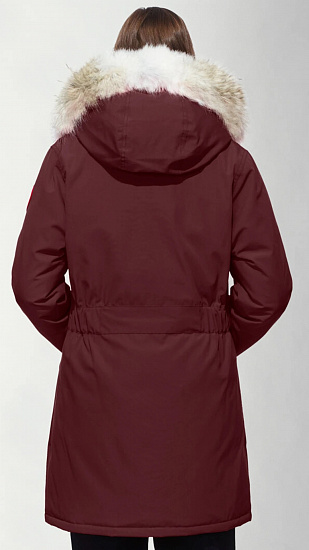Куртка женская Canada Goose Trillium Parka Hd Elderberry - Фото 4 большая