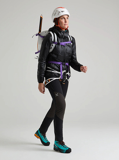 Куртка женская Montura Force Black/Turquoise - Фото 14 большая