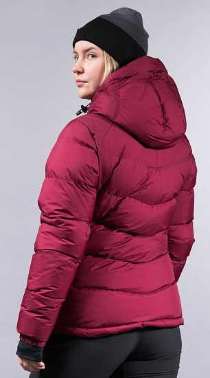 Куртка женская Bergans Sauda Down BeetRed/PurpleVelvet - Фото 3 большая