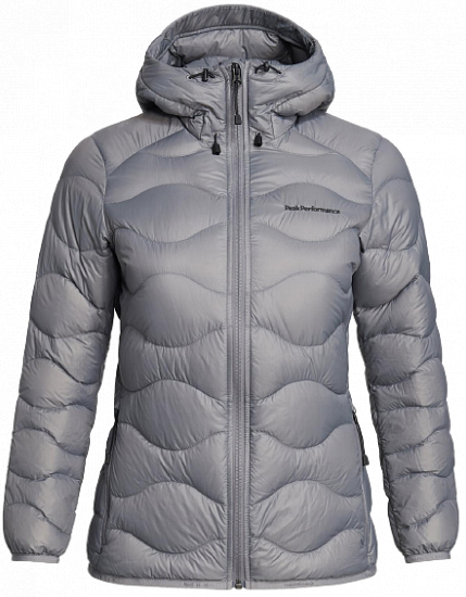 Куртка женская Peak Performance Helium Hoody Quiet Grey - Фото 1 большая