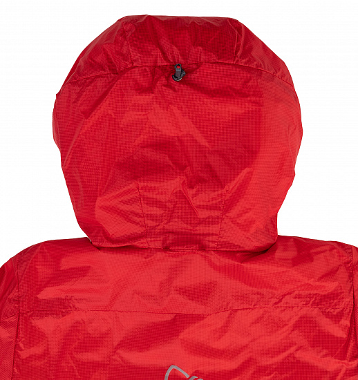 Куртка женская Norrona Trollveggen Primaloft100 Zip Hood True Red - Фото 6 большая