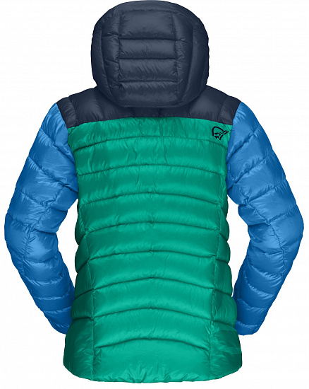 Куртка женская Norrona Lyngen Down850 Hood Arcadia/Campanula - Фото 2 большая