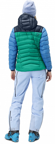 Куртка женская Norrona Lyngen Down850 Hood Arcadia/Campanula - Фото 4 большая