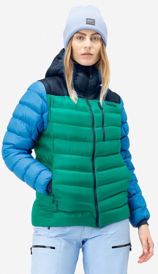 Куртка женская Norrona Lyngen Down850 Hood Arcadia/Campanula - Фото 5 большая