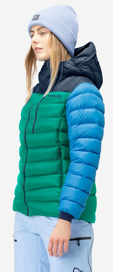 Куртка женская Norrona Lyngen Down850 Hood Arcadia/Campanula - Фото 6 большая